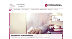 Desktop Screenshot of nibis.de