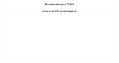 Desktop Screenshot of db.nibis.de