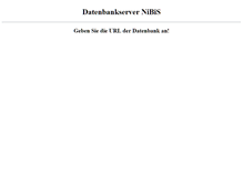 Tablet Screenshot of db.nibis.de