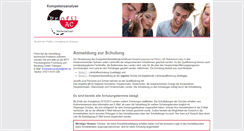 Desktop Screenshot of anmeldung.kompetenzanalyse.nibis.de